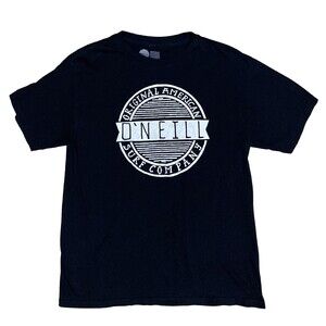 O'Neill Surf Company Graphic Tee Mens Black Short Sleeve Skate Surf Shirt